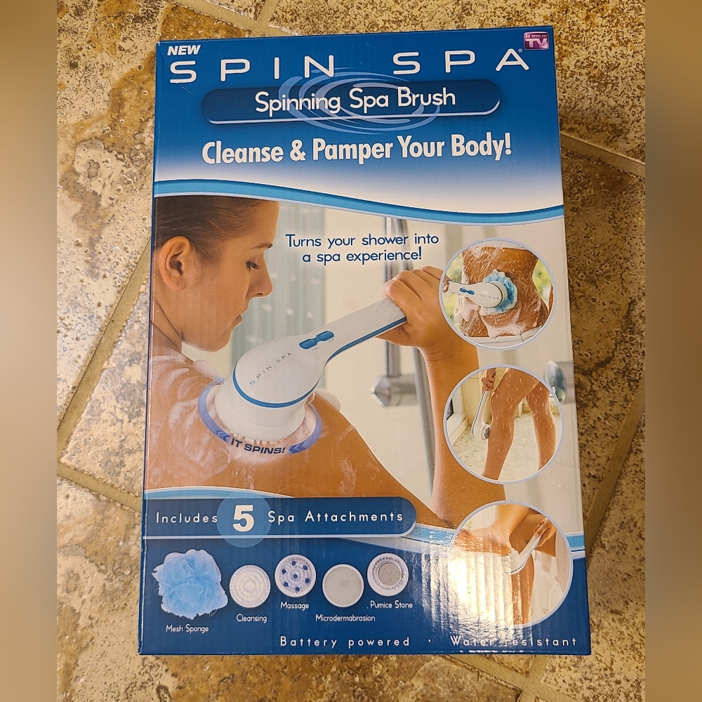 Spinning Spa Brush